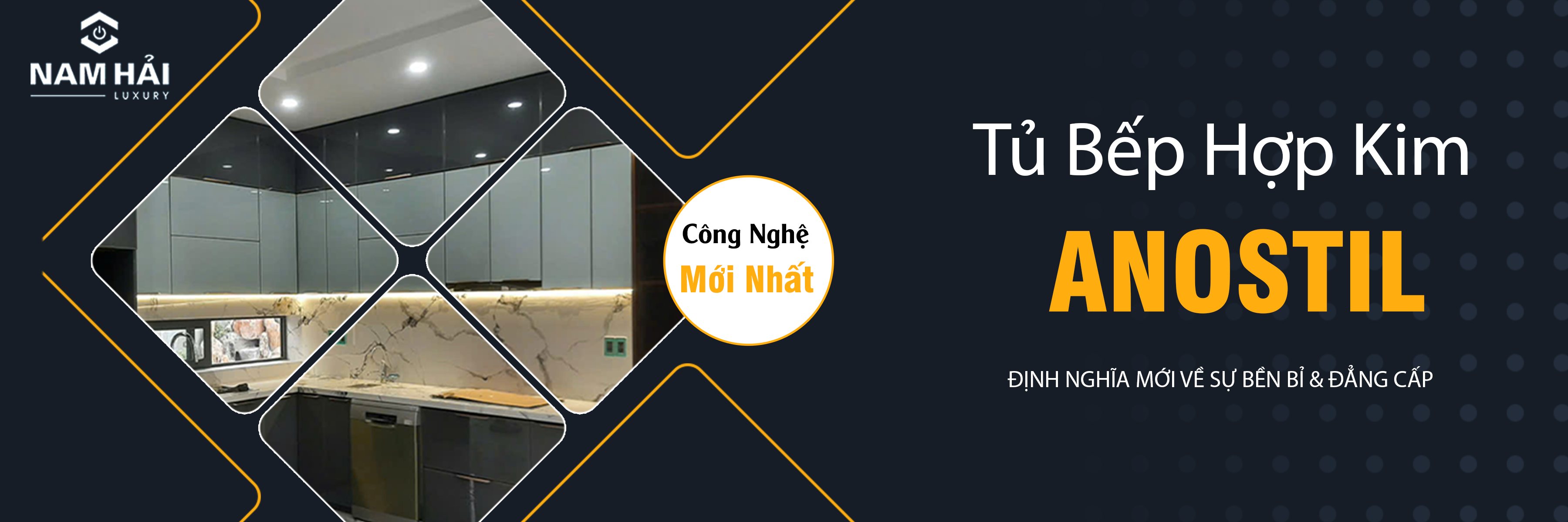 TỦ BẾP HỢP KIM ANOSTIL – ĐỊNH NGHĨA MỚI VỀ SỰ BỀN BỈ & ĐẲNG CẤP